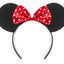 Headband Mouse Black & Red