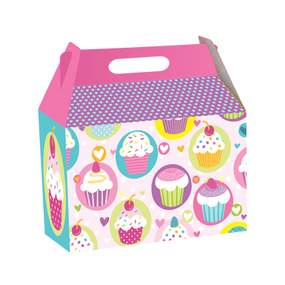 CAJA SORPRESA X 3 CUPCAKES