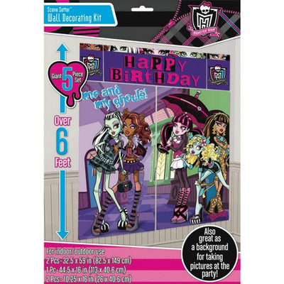 MONSTER HIGH SCENE SETTER DECO 6ft. tall (x1u)
