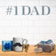 Streamer "#1 DAD" brillante – 4 pies
