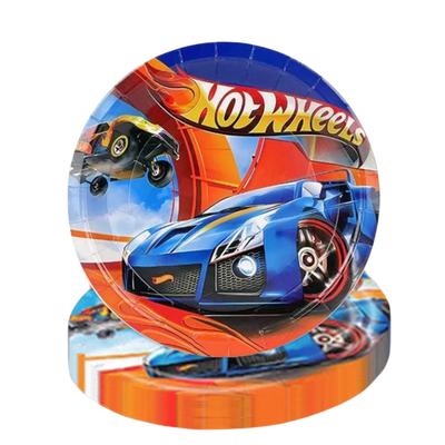 Platos Hot Wheels 9" (x10u)