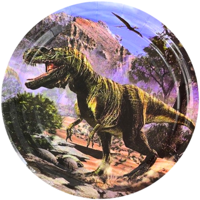 Jurassic World Platos 7" (x10)