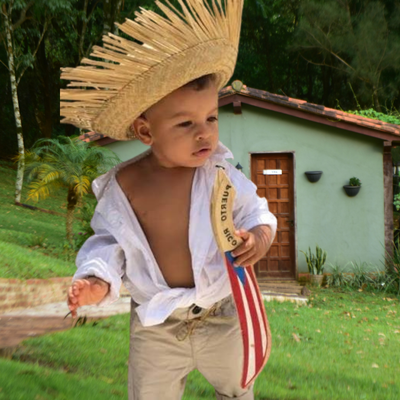 Pava/ Sombrero Jibaro NIÑO (x1u)