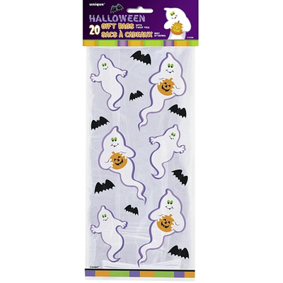 Ghost & Pumpkin Cello Bag (x20u)
