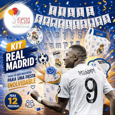 KIT: Real Madrid FC (12 personas)