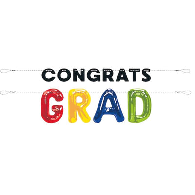 Banner "Congrats Grad" (x2u)