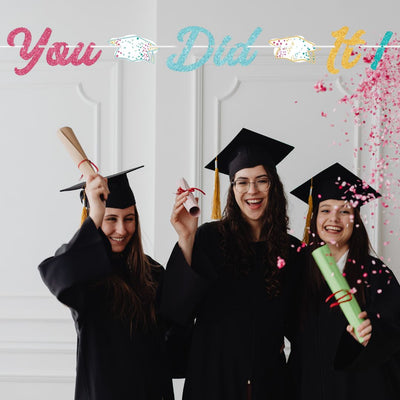 Graduation "You Did It" Banner (x1u)