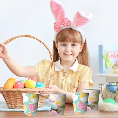 Easter Disposable Paper Cups (x8u)