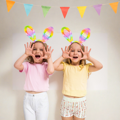 Diadema Pascua Rainbow Conejo (x1u)
