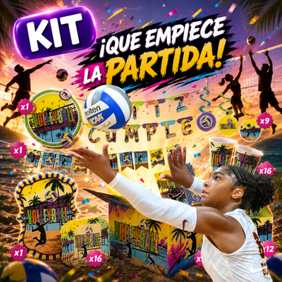 KIT: Volleyball (12 personas)