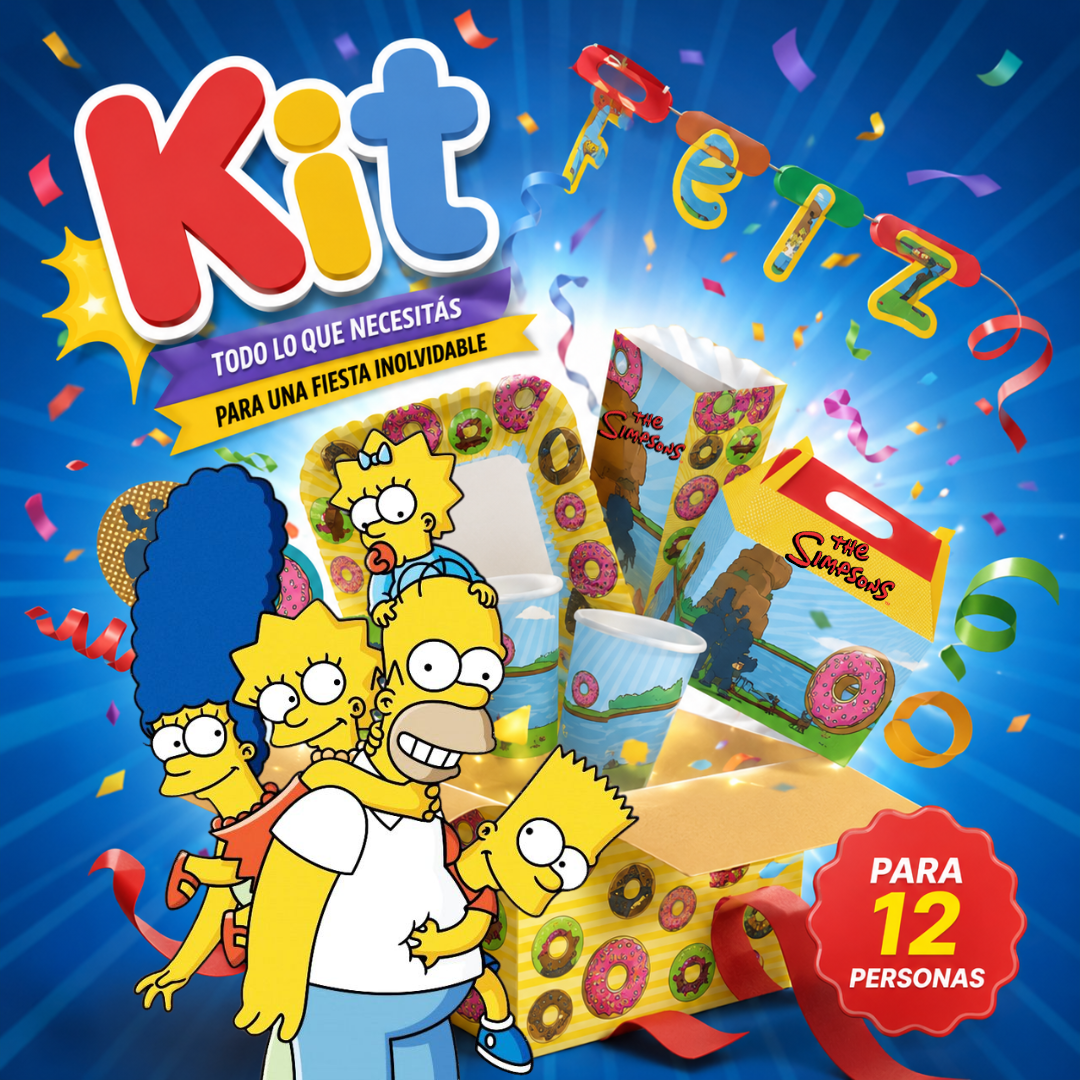 KIT: Los Simpsons (12 personas)