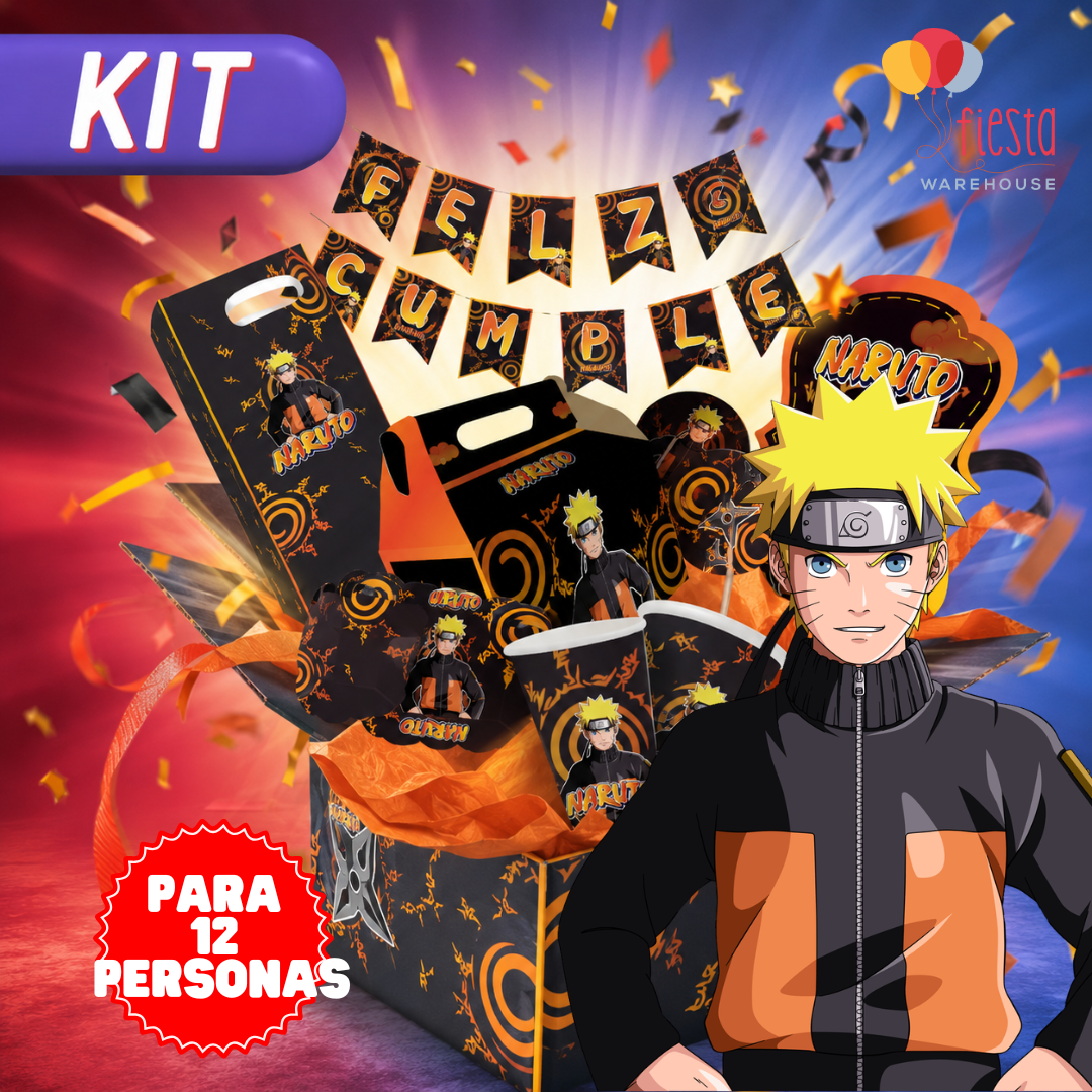 KIT: Naruto (12 personas)