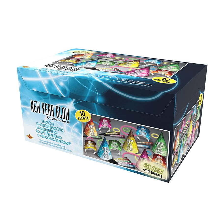 Kit New Year Glow (Para 10 personas)