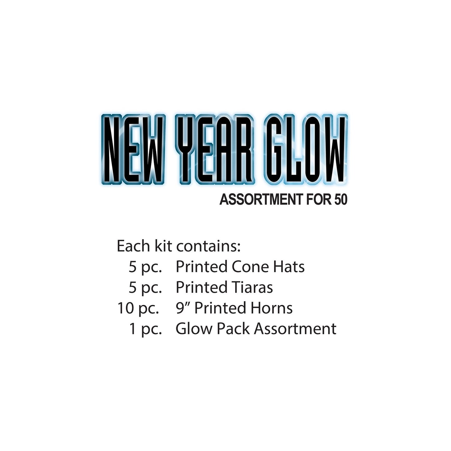 Kit New Year Glow (Para 10 personas)