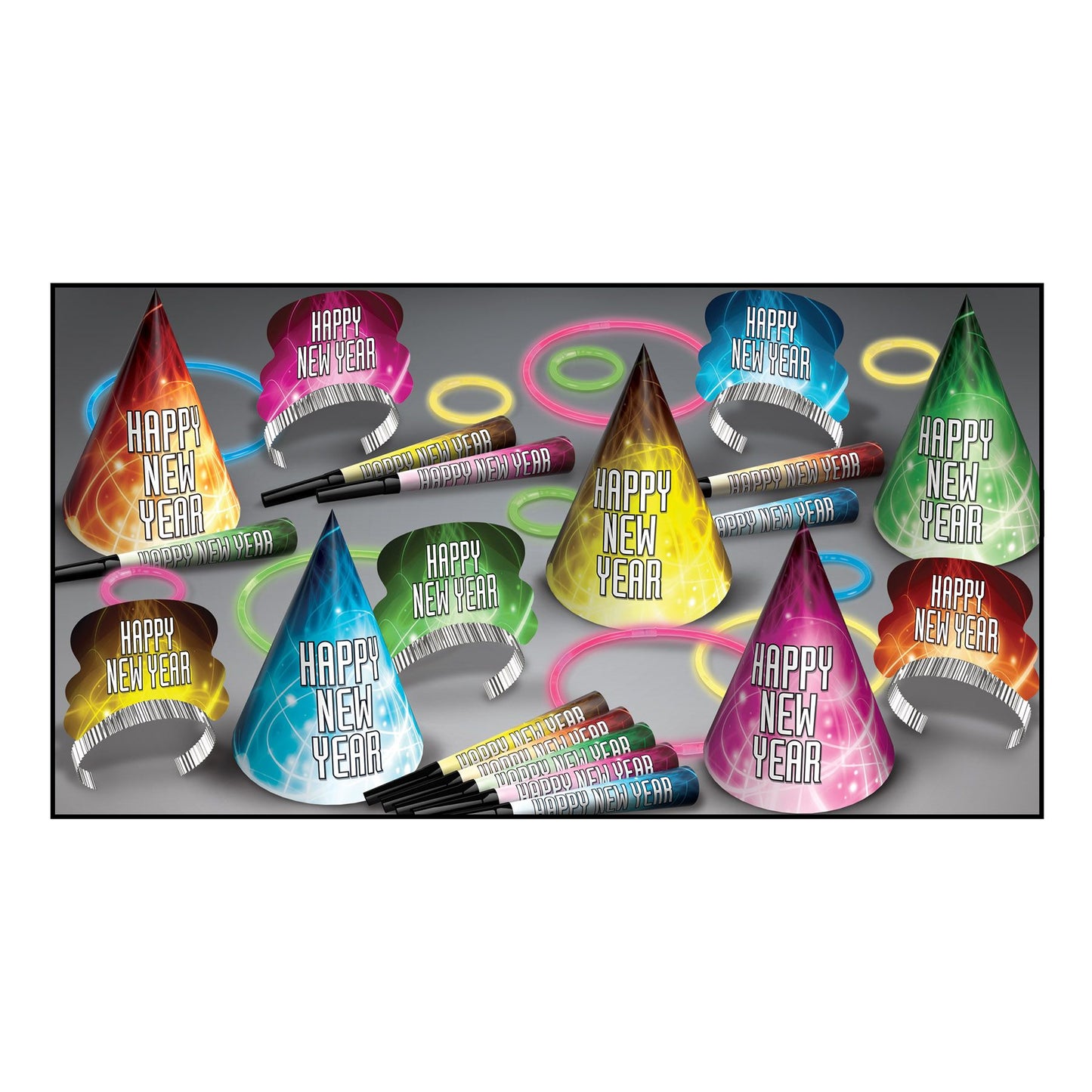 Kit New Year Glow (Para 10 personas)