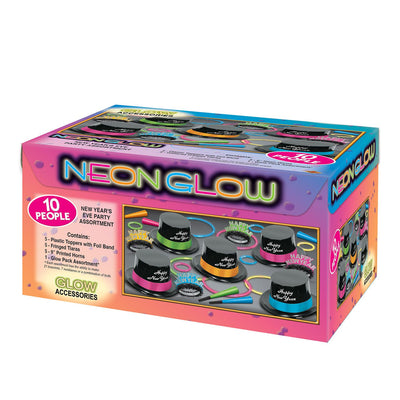 Neon Glow Box (para 10 personas)