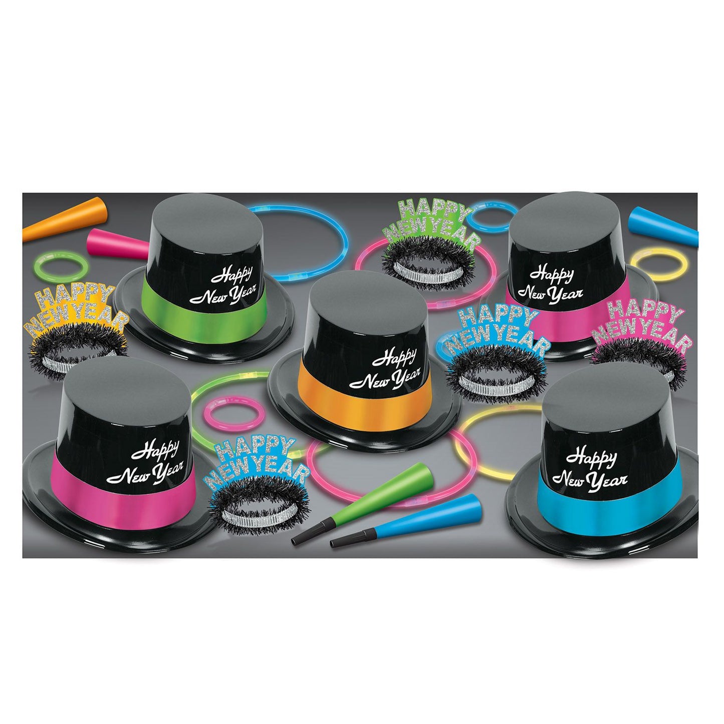 Neon Glow Box (para 10 personas)