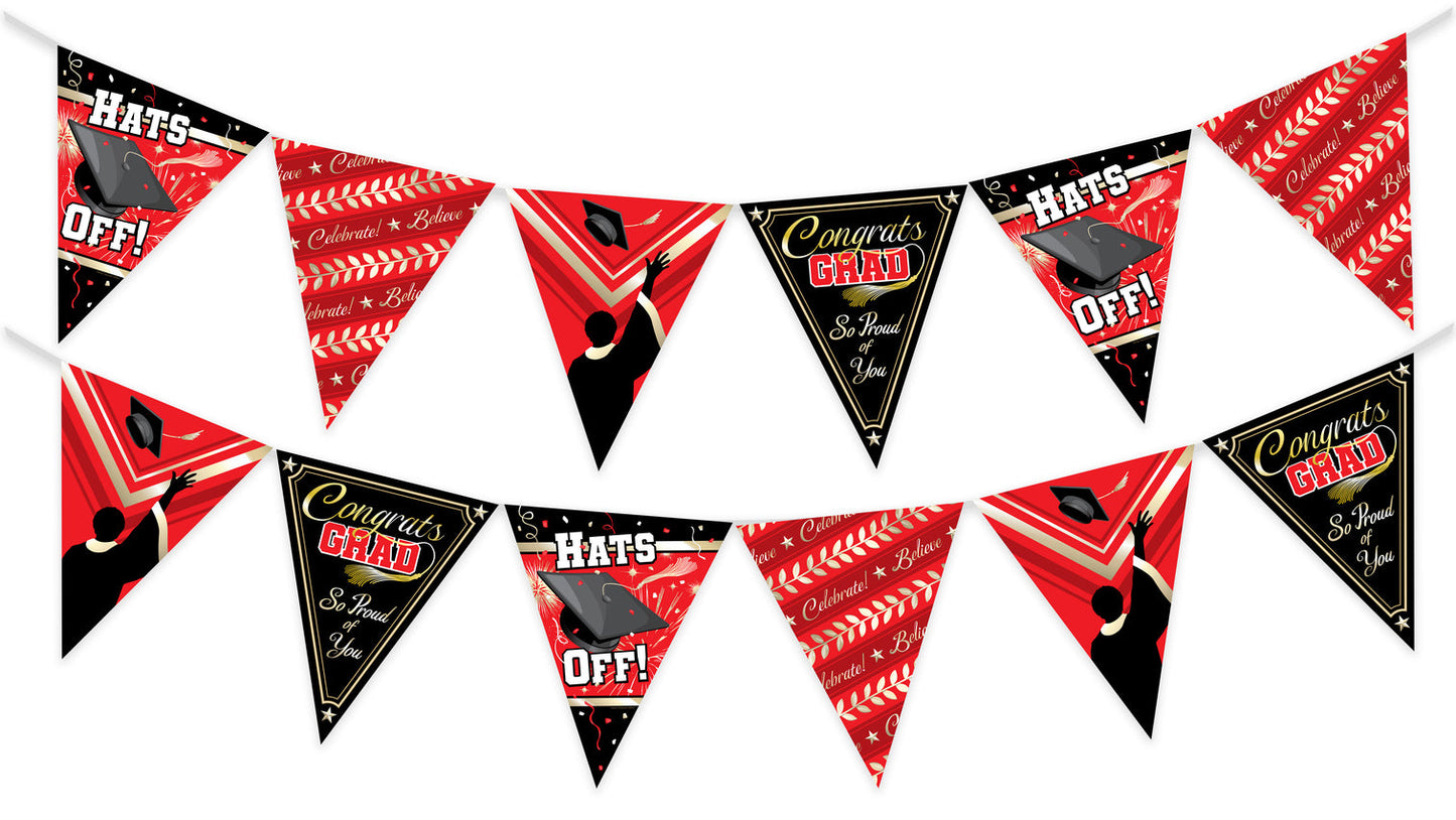 Banner Pennant Graduation Party (x1u)