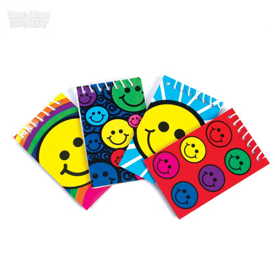 Mini libreta espiralado con diseño de sonrisa (9 cm)