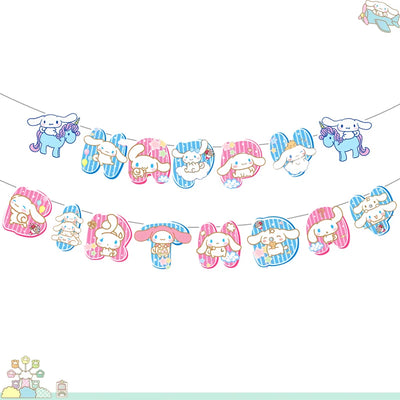 Cinnamoroll Banner "Happy Birthday" (x1u)