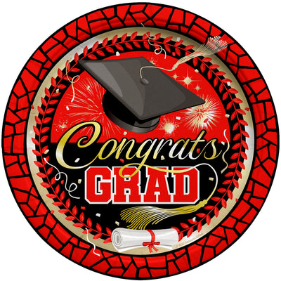Platos Rojos Graduation Party 7" (x8u)
