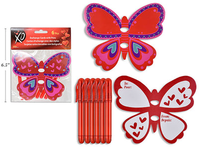 Set de 6 Tarjetas de San Valentín