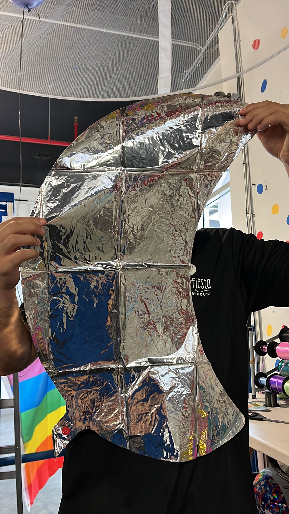 Globo Luna Plateada GRANDE