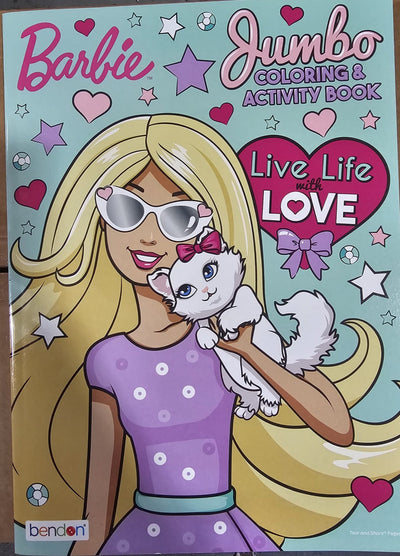 Barbie 80PG COLORING Book