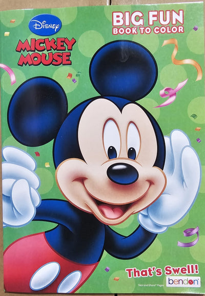 Mickey & Minnie 80PG COLORING Book