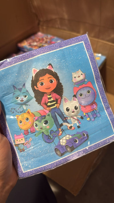 Gabby Dollhouse Servilletas (x20u)