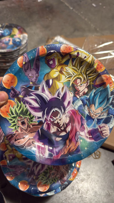 Dragon Ball Z Platos 7" (x10u)