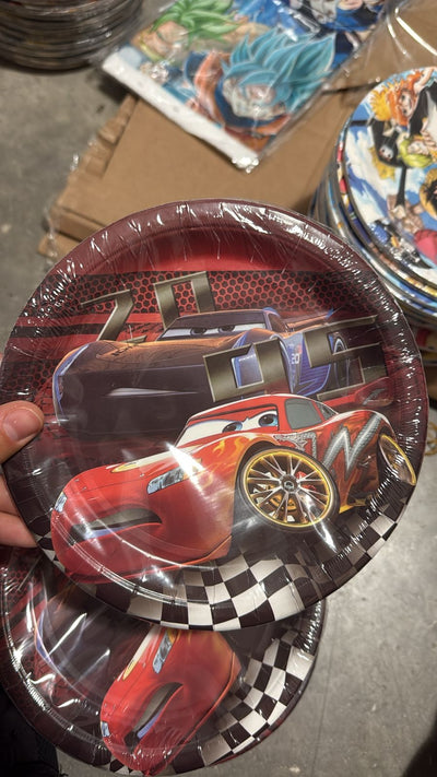 Cars Platos 7" (x10u)