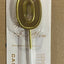 Vela de Número Color ORO