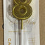 Vela de Número Color ORO