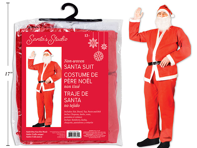 Non Woven Santa Suit