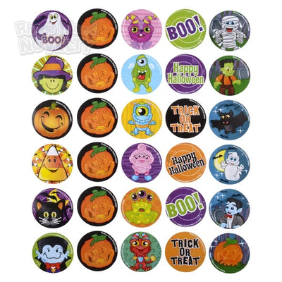 Halloween Roll Sticker Asst 500pcs/Unit