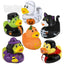 Patitos de goma de Halloween 9 cm (x1u)