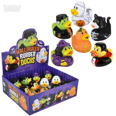 Patitos de goma de Halloween 9 cm (x1u)
