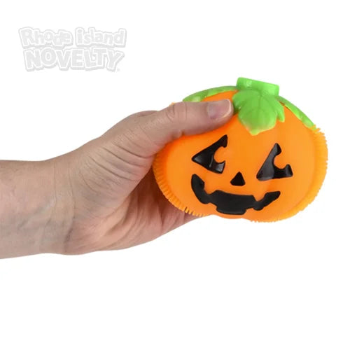Jack O’ Lantern puffer con luz (10 cm) (x1u)