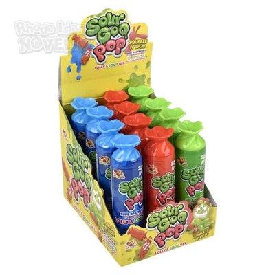 Caja Dulces Sour Goo Pop (12 pieces)
