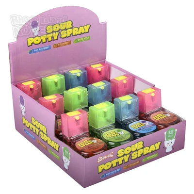 Caja Dulces Sour Potty Spray (12 pieces)