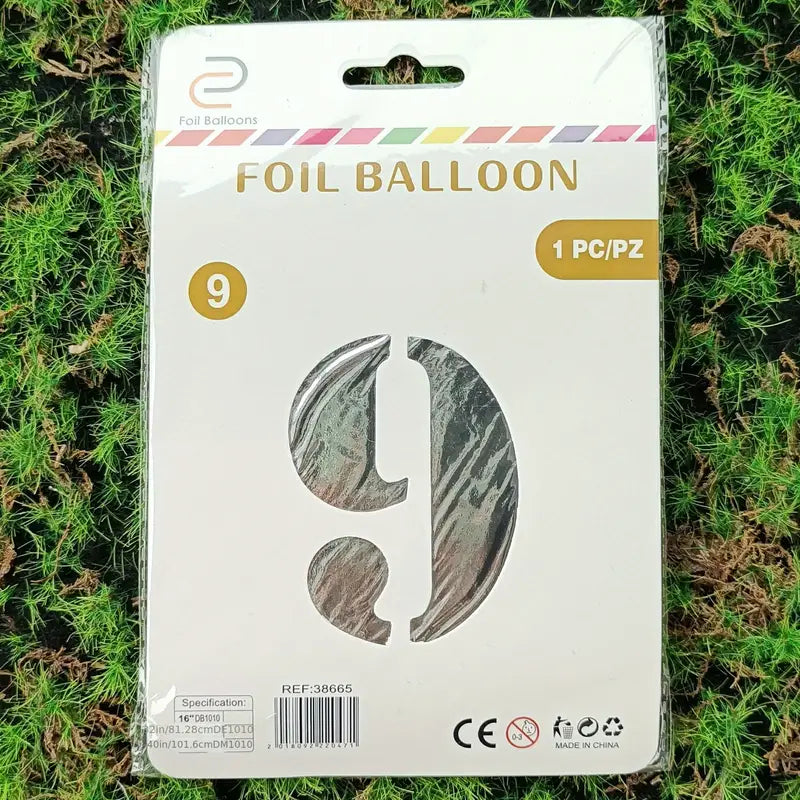 32” Foil Balloon Silver