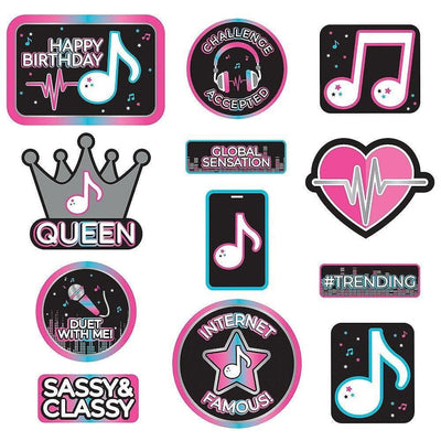 Tik Tok Cutouts Recortes (x12u)