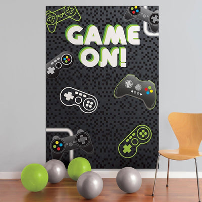 Level Up Game On Scene Setter Wall Decorating Kit (x1u)