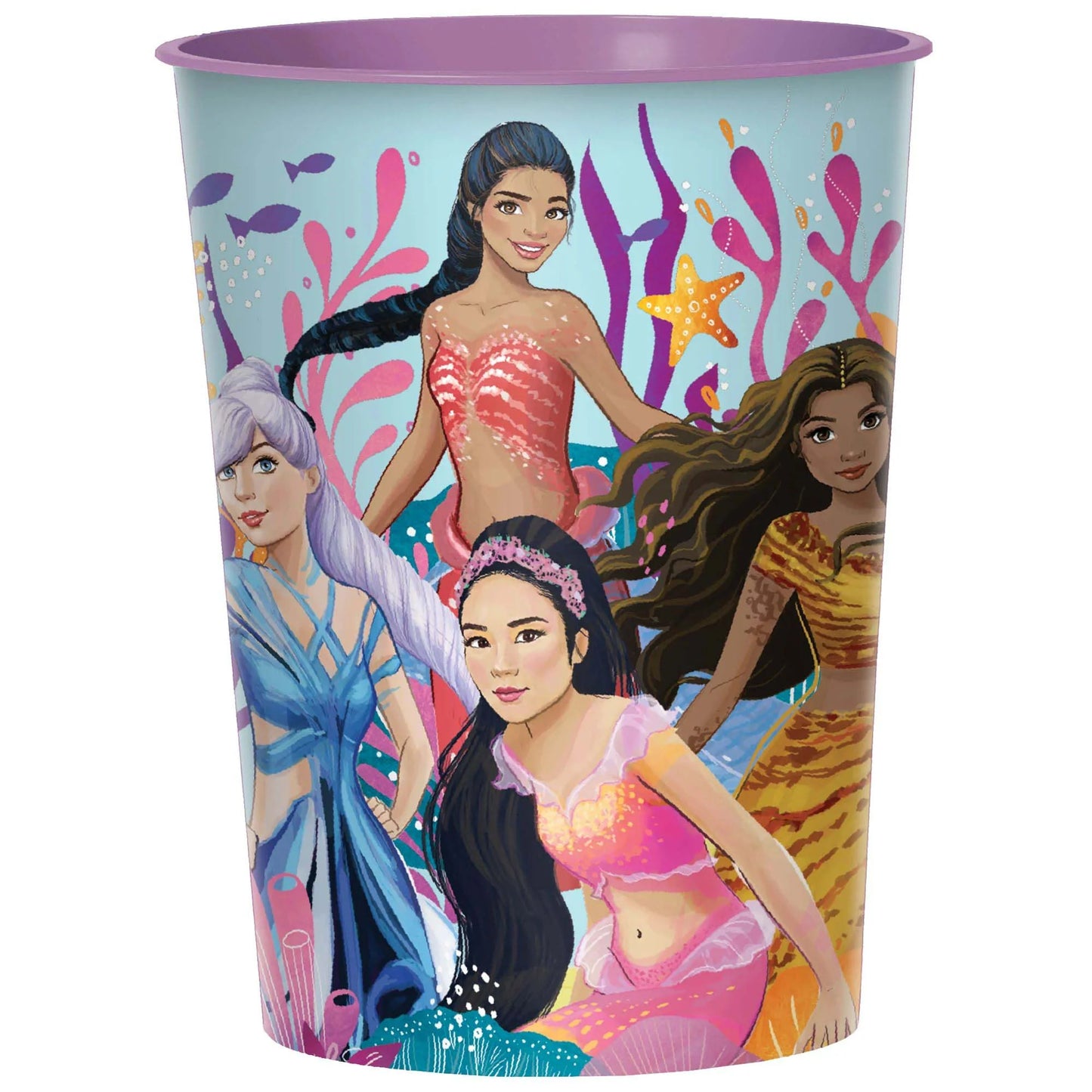 THE LITTLE MERMAID VASO PLASTICO