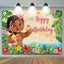 Moana Baby Birthday Backdrop (x1u)