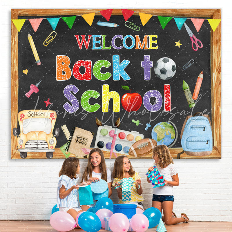 Back to School Blackboard Backdrop (x1u)