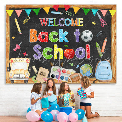 Back to School Blackboard Backdrop (x1u)