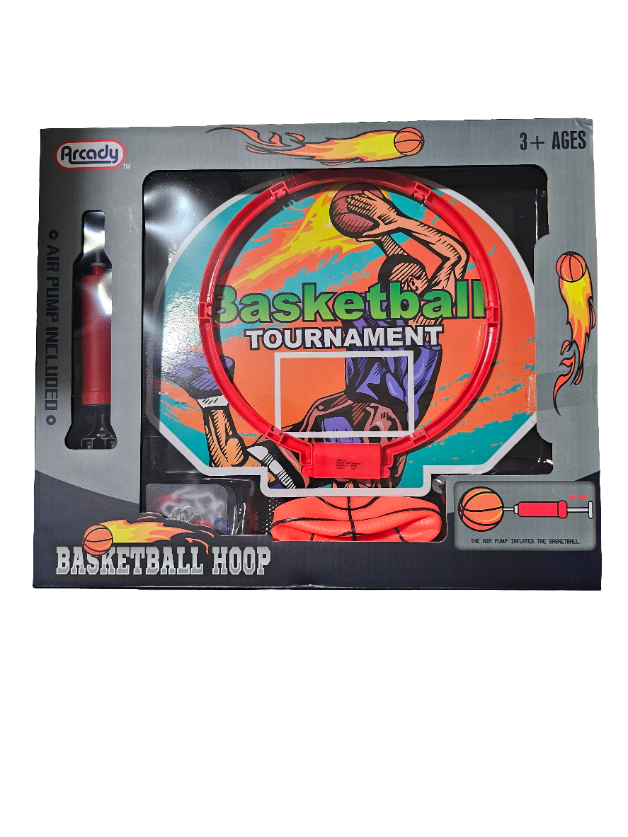 Canasto de Baloncesto/Bola e Inflador