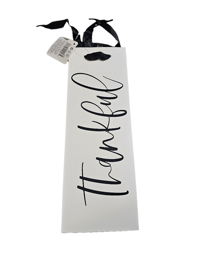 Wine Bag Thankful